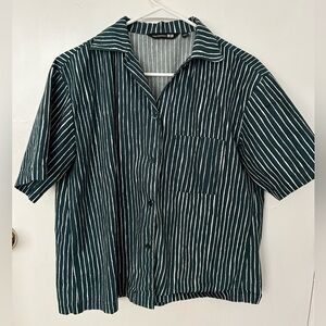 Marimekko X Uniqlo Cotton Short Sleeve Shirt
